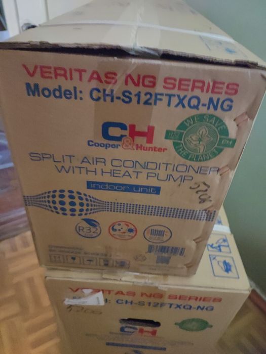 Кондиционер инверторный  сплит  12 Cooper hunter до -15 wi-fi