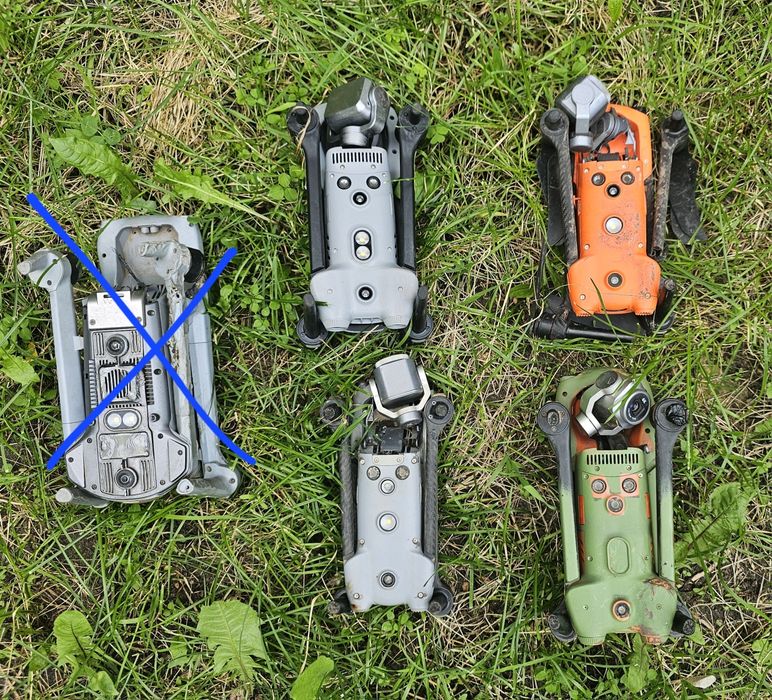 Дрон, квадрокоптер Autel на запчасти, под ремонт, разборка