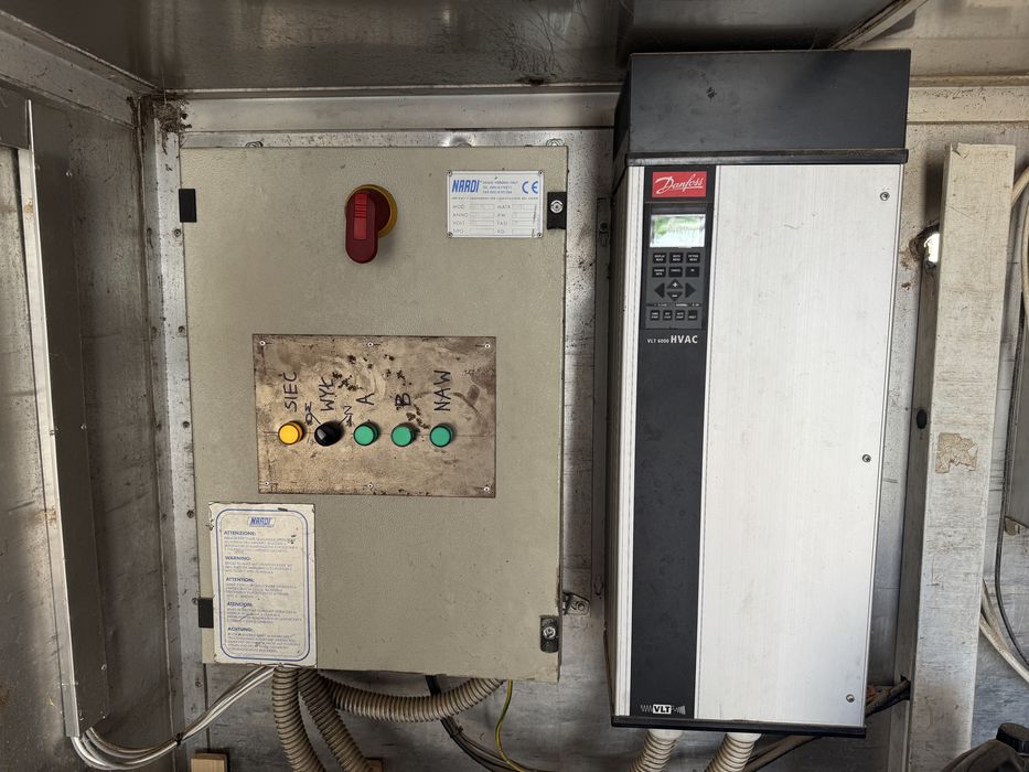Suszarnia do drewna Nardi 30 m3 sterowanie automat