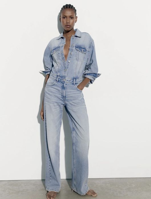 Новий Джинсовий комбінезон Zara