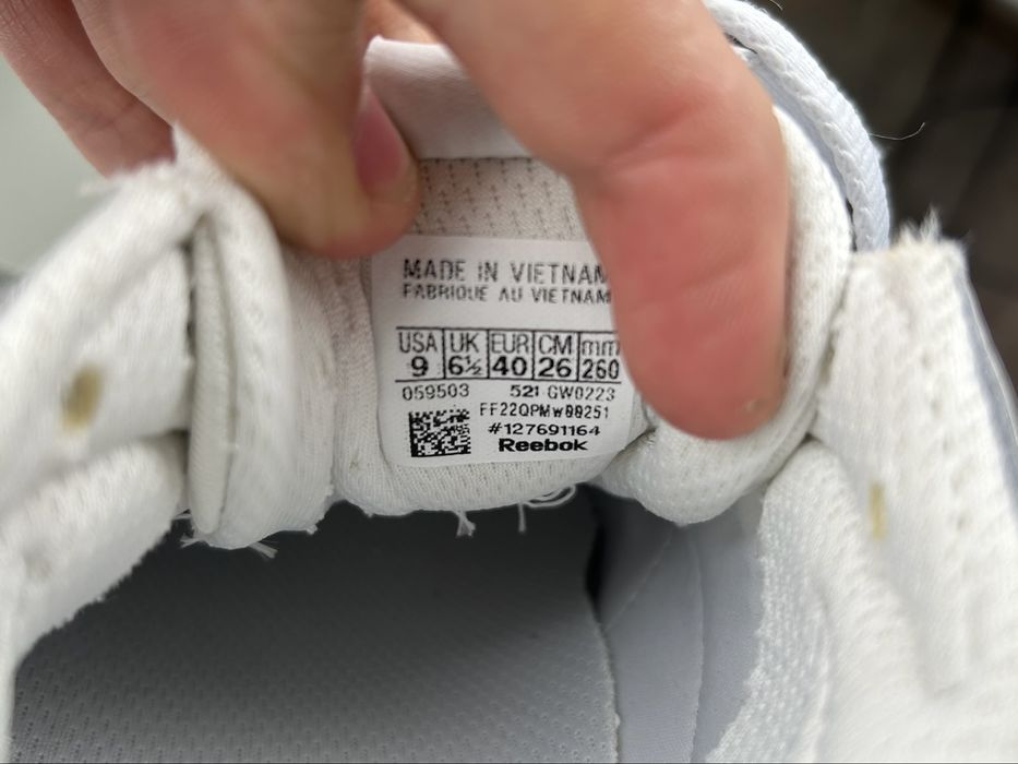 Оригінал! Кросівки шкіряні Reebok Club C Extra 40 розмір 02961
