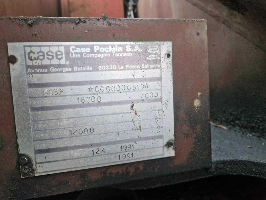 koparka kołowa Case 888