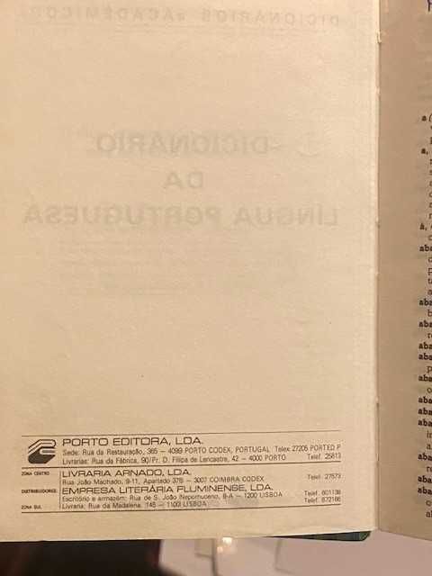 Dicionário – Dicionário da Língua Portuguesa