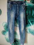 r. S joggery jeansowe damskie