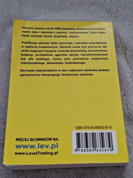 Słownik budowlany polsko - niderlandzki, niderlandzko - polski