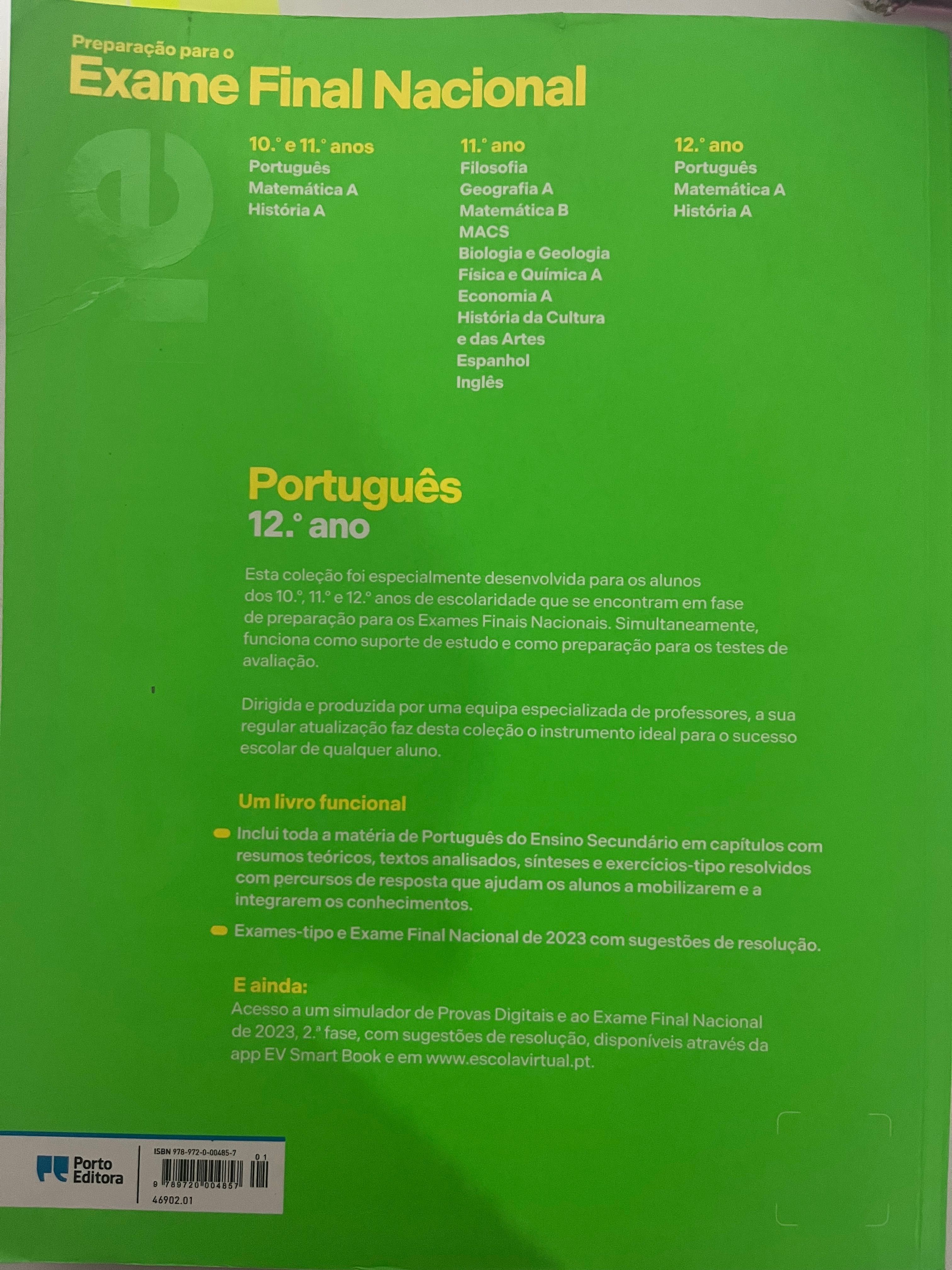 Livro de Exame Portugues