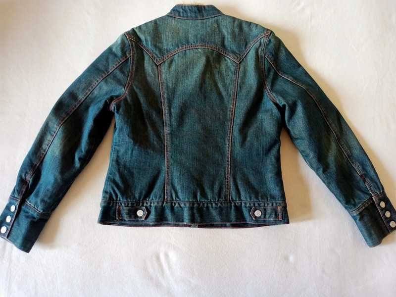 Extra kurtka jeansowa na misiu GAP rozmiar M / 38 / 10