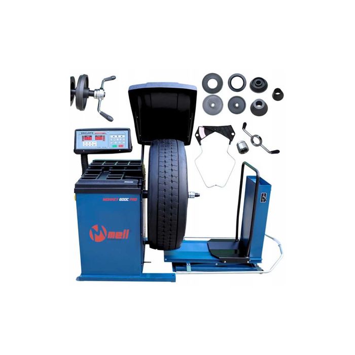 Wyważarka do kół ciężarowych 26″ z windą 230V MellPro