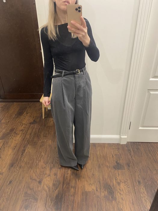 Брюки класичні широкі H&M