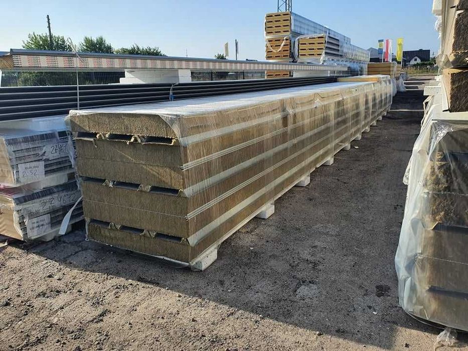 Płyta dwuwarstwowa z rdzeniem wełny