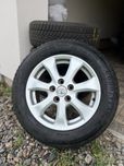 Диски тойота r16 с резиной Goodyear ultragrip performance+ 215/60 R16