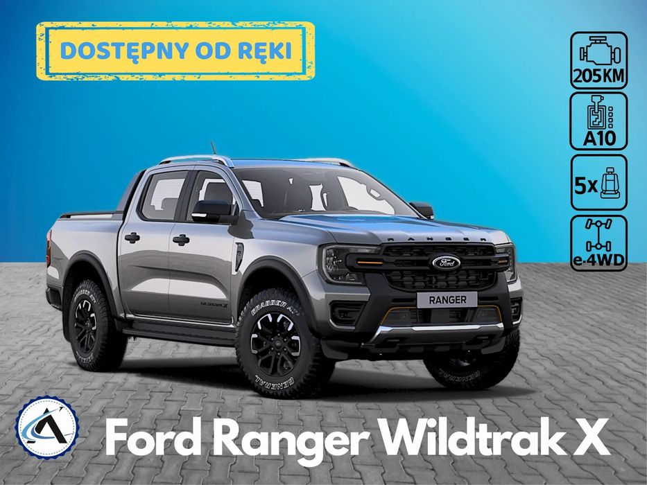 Ford Ranger DCAB | wersja WILDTRAK X | dostępny OD RĘKI