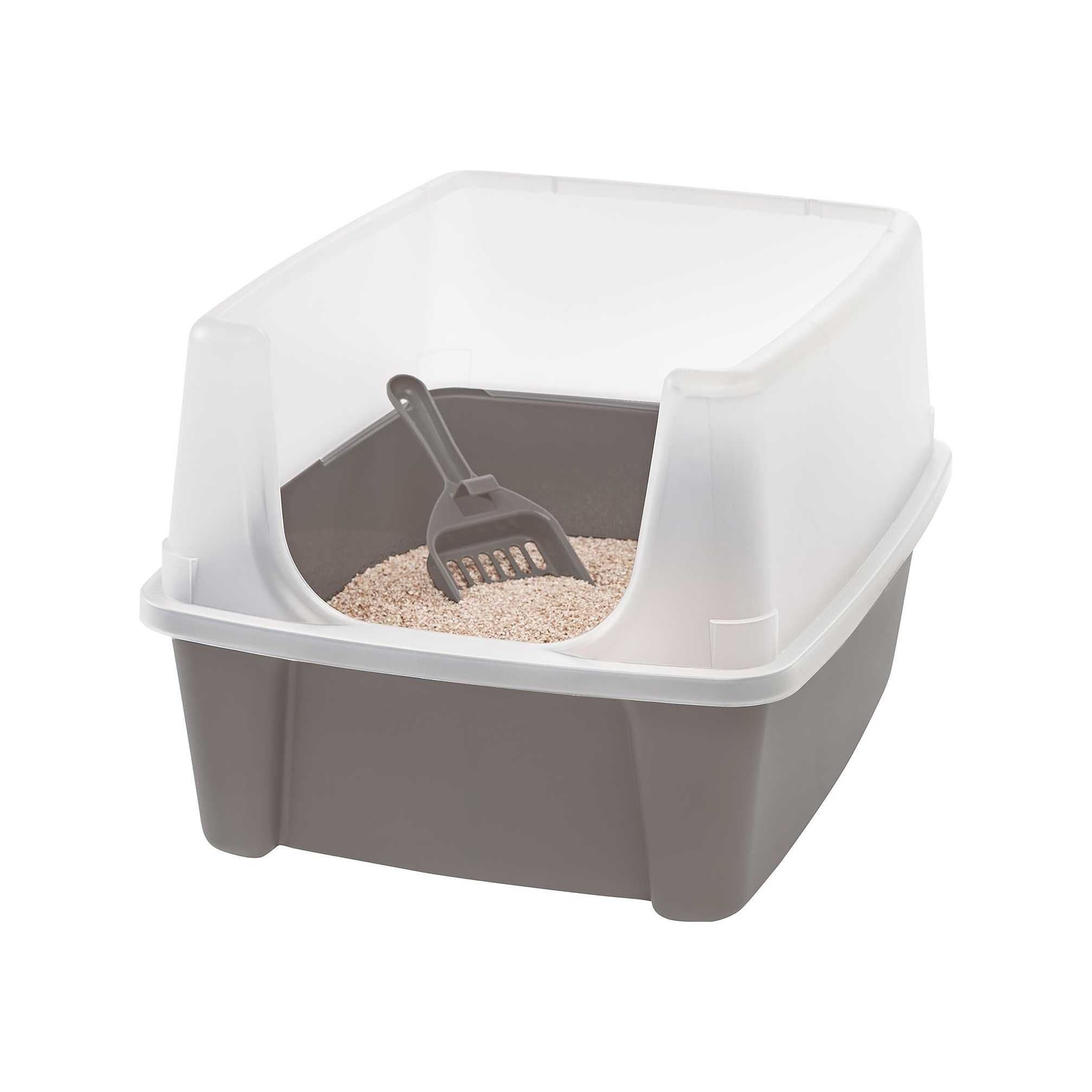 ENVIO GRÁTIS- Caixa de areia para gatos, cat litter box 48,5x38x30,5cm