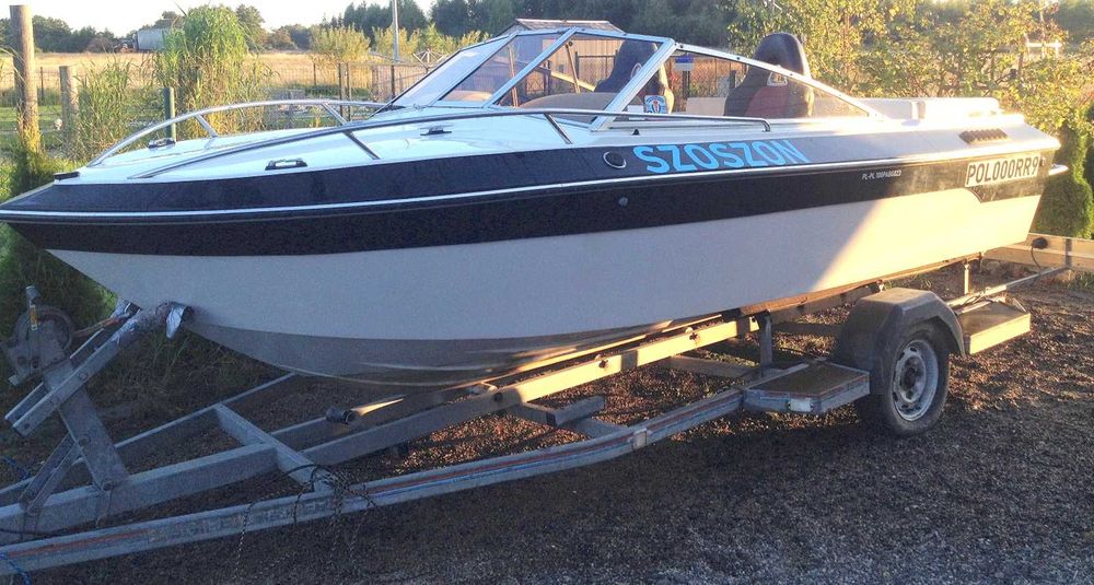 Łódź Jacht motorowy 5,2m Mercruiser 4,3 V6 z przyczepą Zamiana