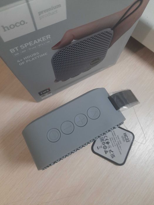 Портативная колонка HOCO Auspicious sports TWS.HC22 AUX/TF/USB/FM 4h