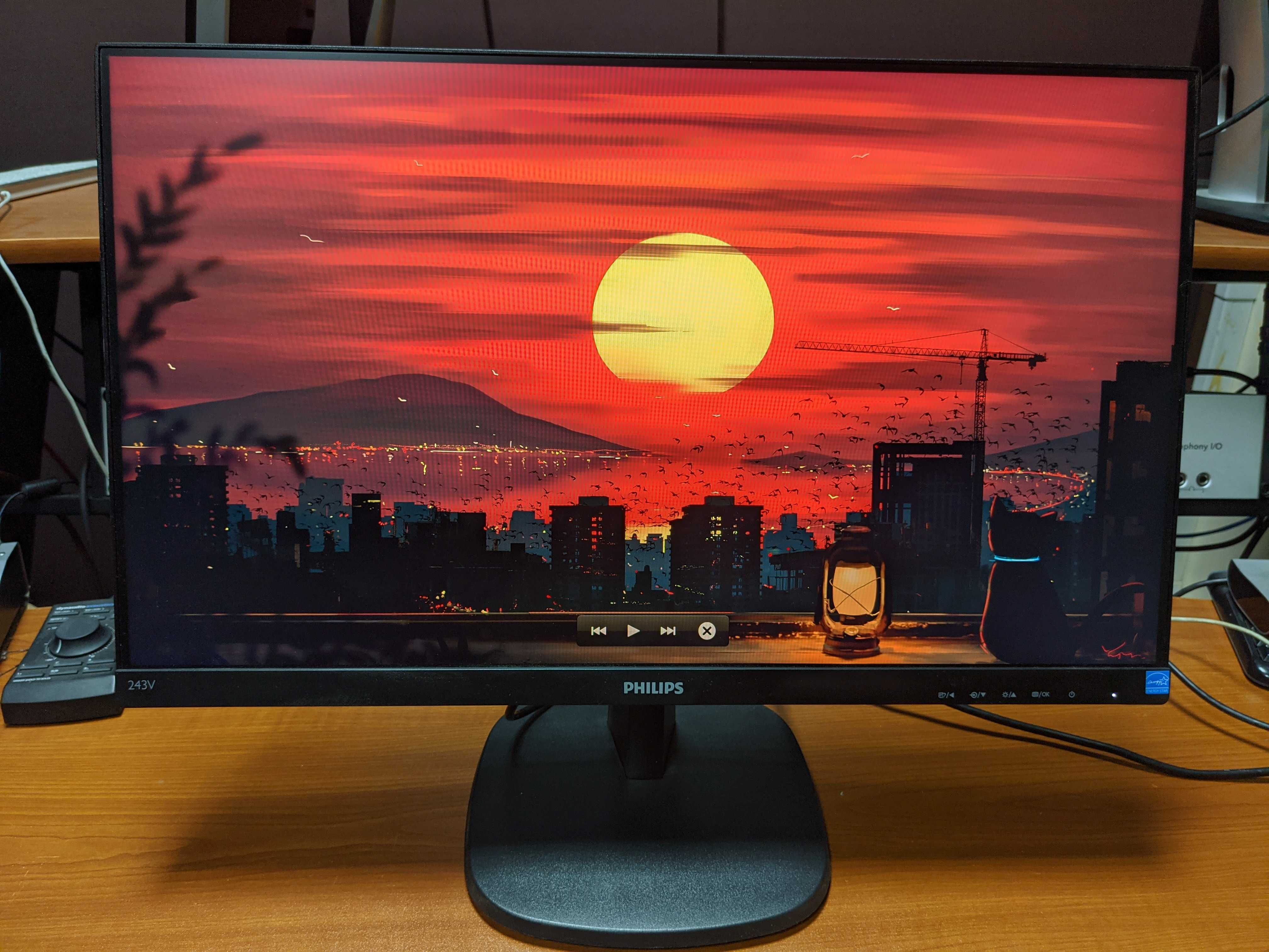 Монитор 23.8" Philips 243V7QDSB/01 IPS