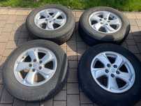 HYUNDAI IX35 KIA SPORTAGE III FELGI Z OPONAMI KOMPLET 16&quot; 5x114.3 ORG.
