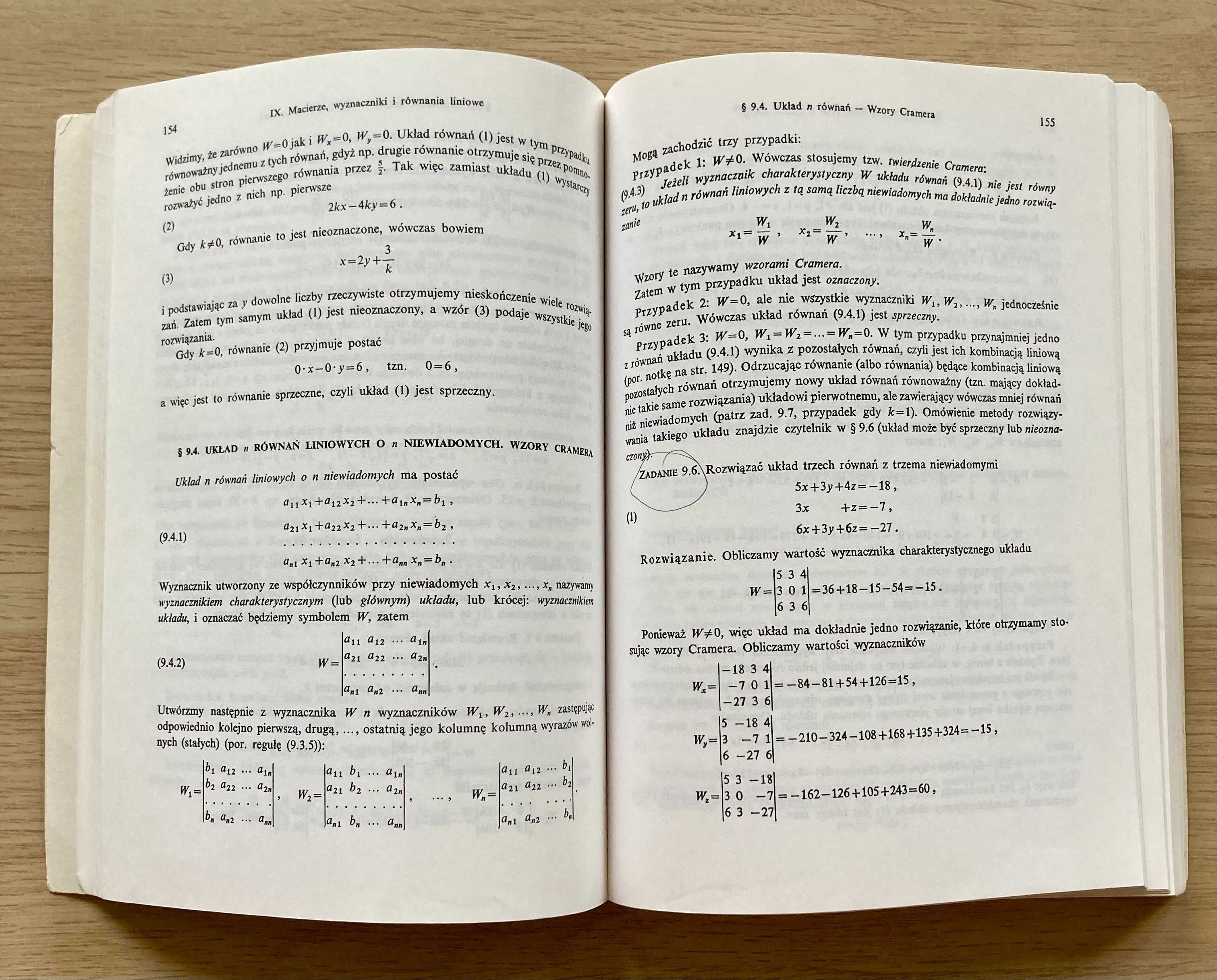Analiza matematyczna w zadaniach Cześć 1
W. Krysicki L. Włodarski