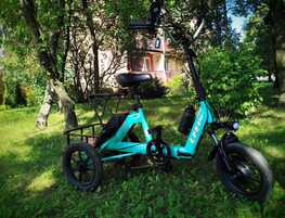 Nowy, elektryczny rower trojkolowy, skladak !11