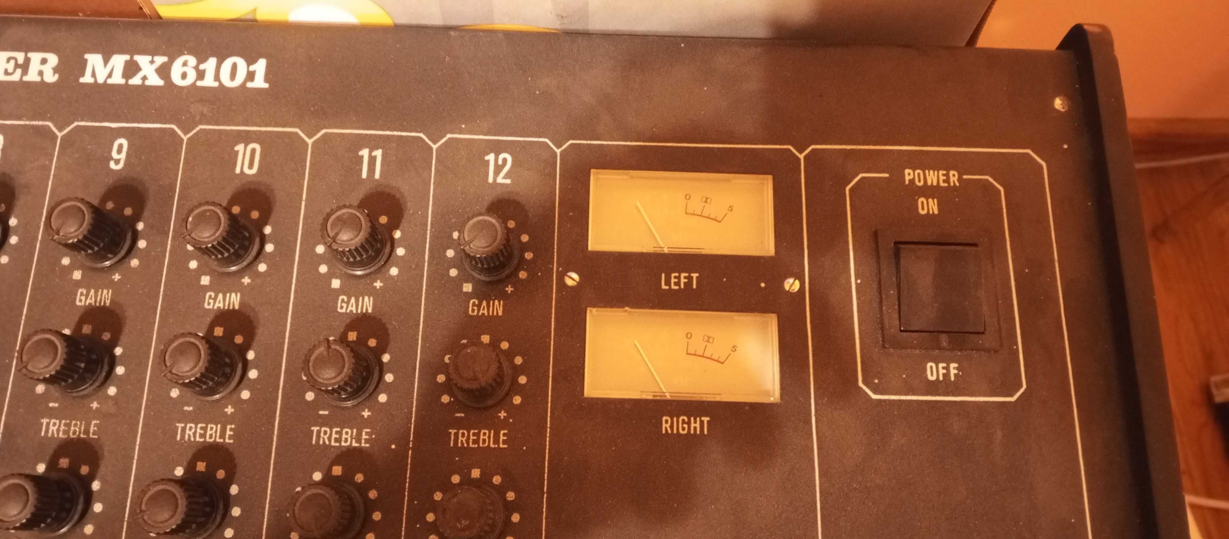 Mixer - Unitra Microphone MX6101 - antyk
