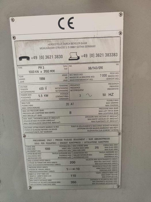 Zaginarka Bayeler PR3