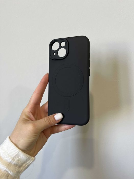 Чохол Black Soft Magsafe для iPhone 15 Pro Max айфон 15 чехол софт-тач