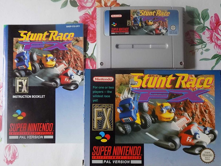 Stunt Race FX - box -gra na Super Nintendo Entertainment System (SNES)