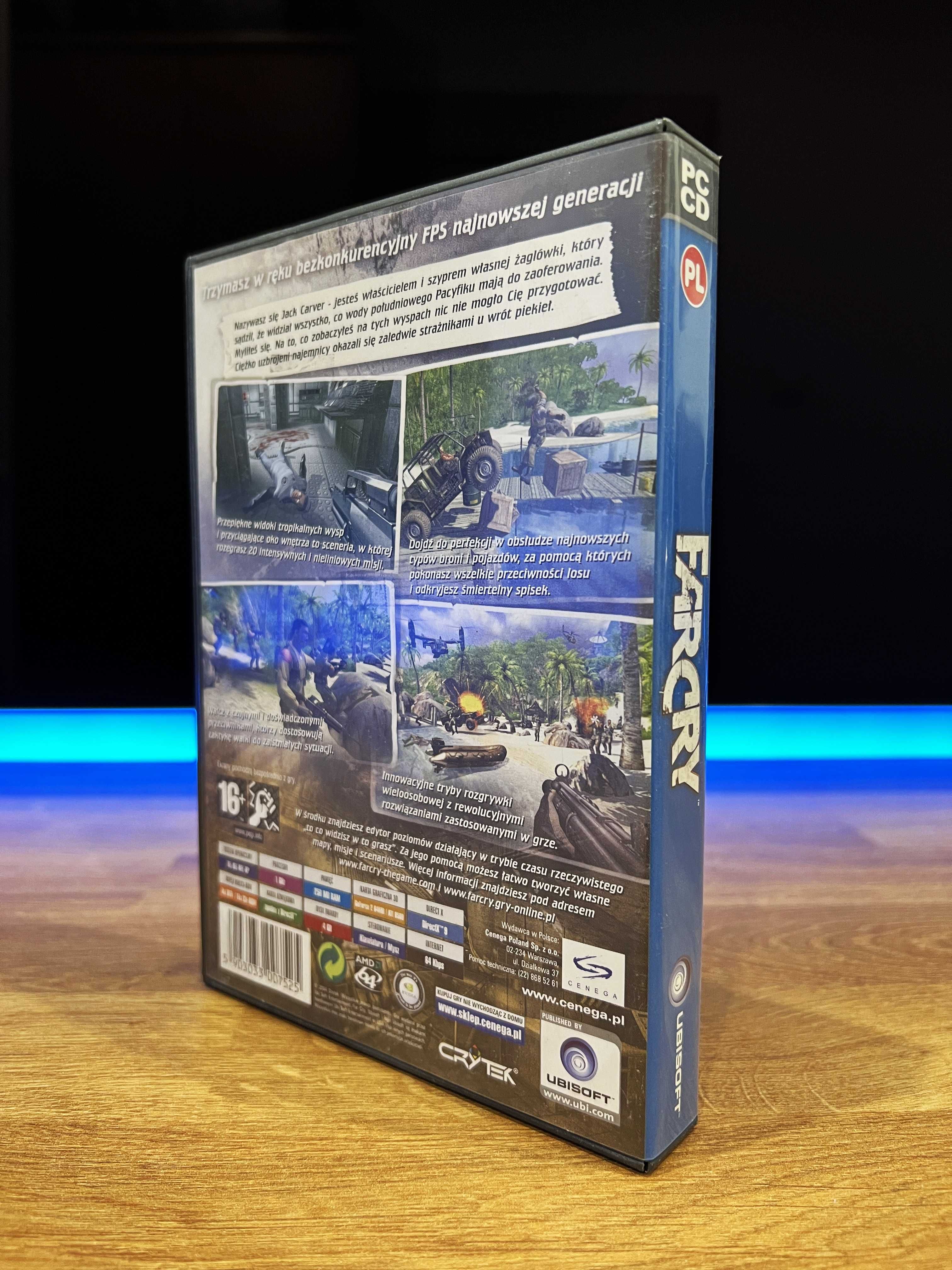 Far Cry 1 (PC PL 2004) BOX polskie premierowe wydanie
