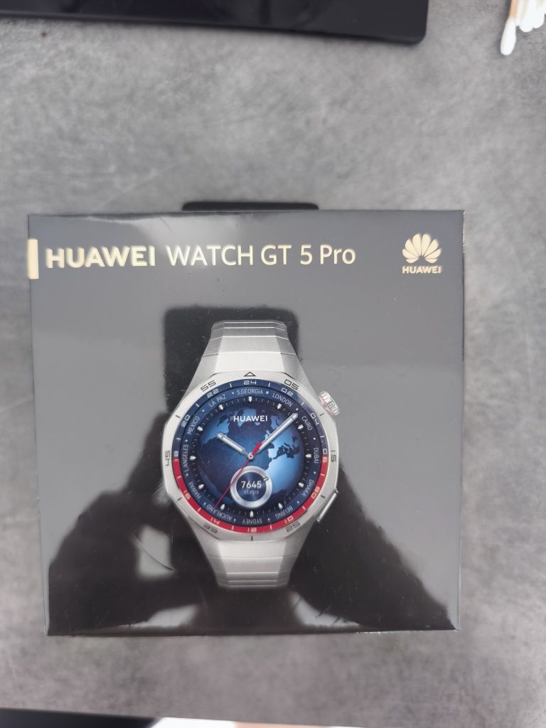 Huawei Watch GT 5 PRO ELITE 46mm zegarek smartwatch nowy zafoliowany