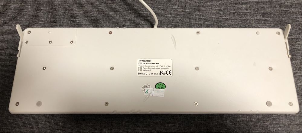 Retro klawiatura mechaniczna - K9820