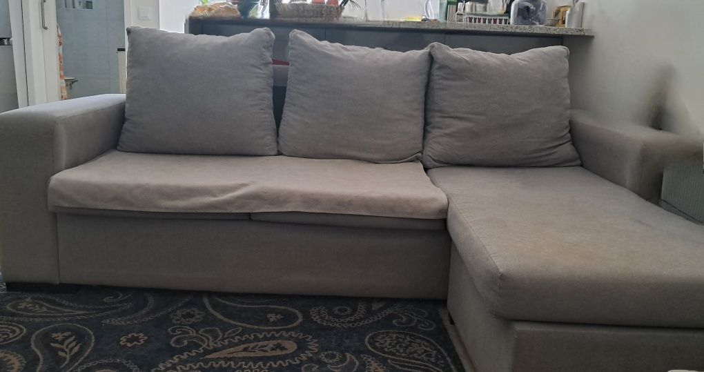 Sofá IKEA Cinza claro
