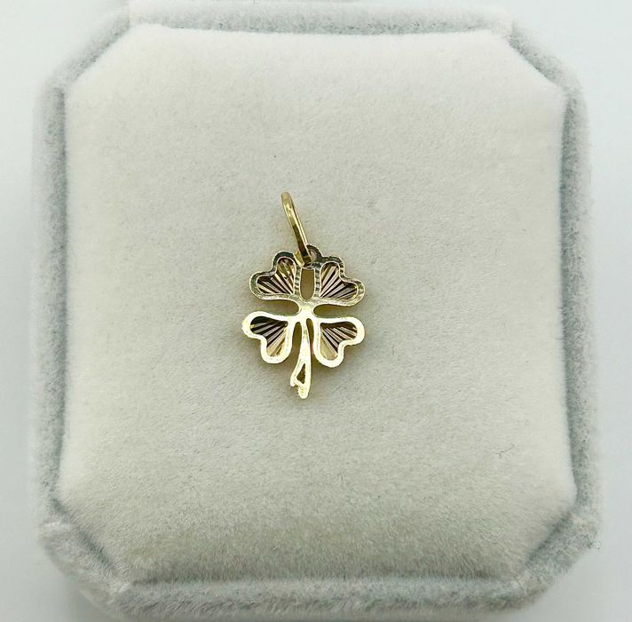 Złota zawieszka Koniczyna 0,68 g PR.585 14K