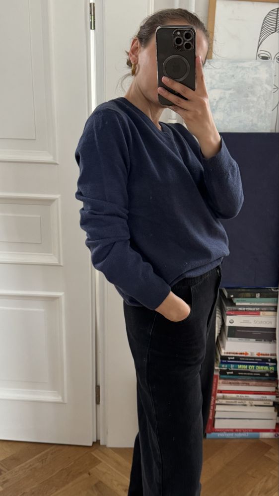 Kaszmirowy sweter oversize