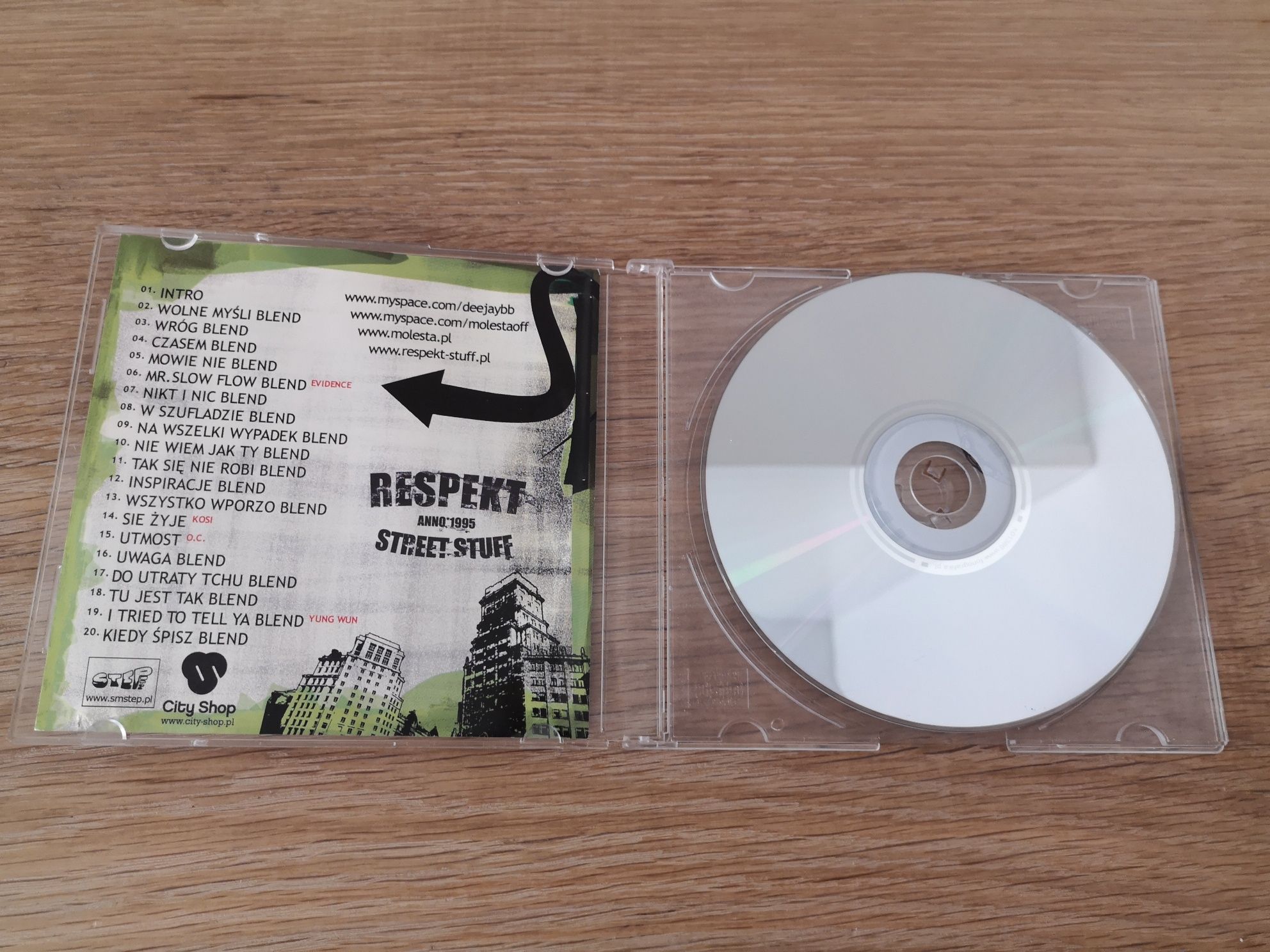 Płyta CD Mixtape DJ.B Kontra Molesta Ewenement