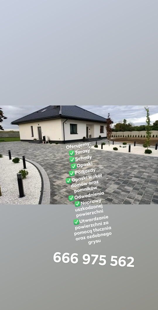 Układanie kostki brukowej