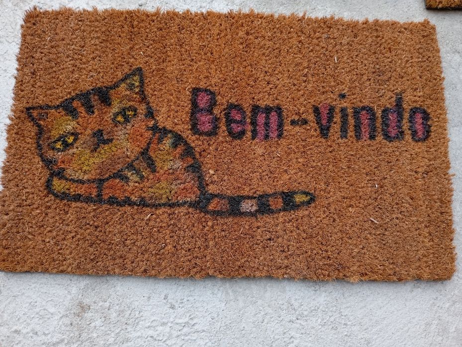 3 tapetes para entrada (NOVOS)