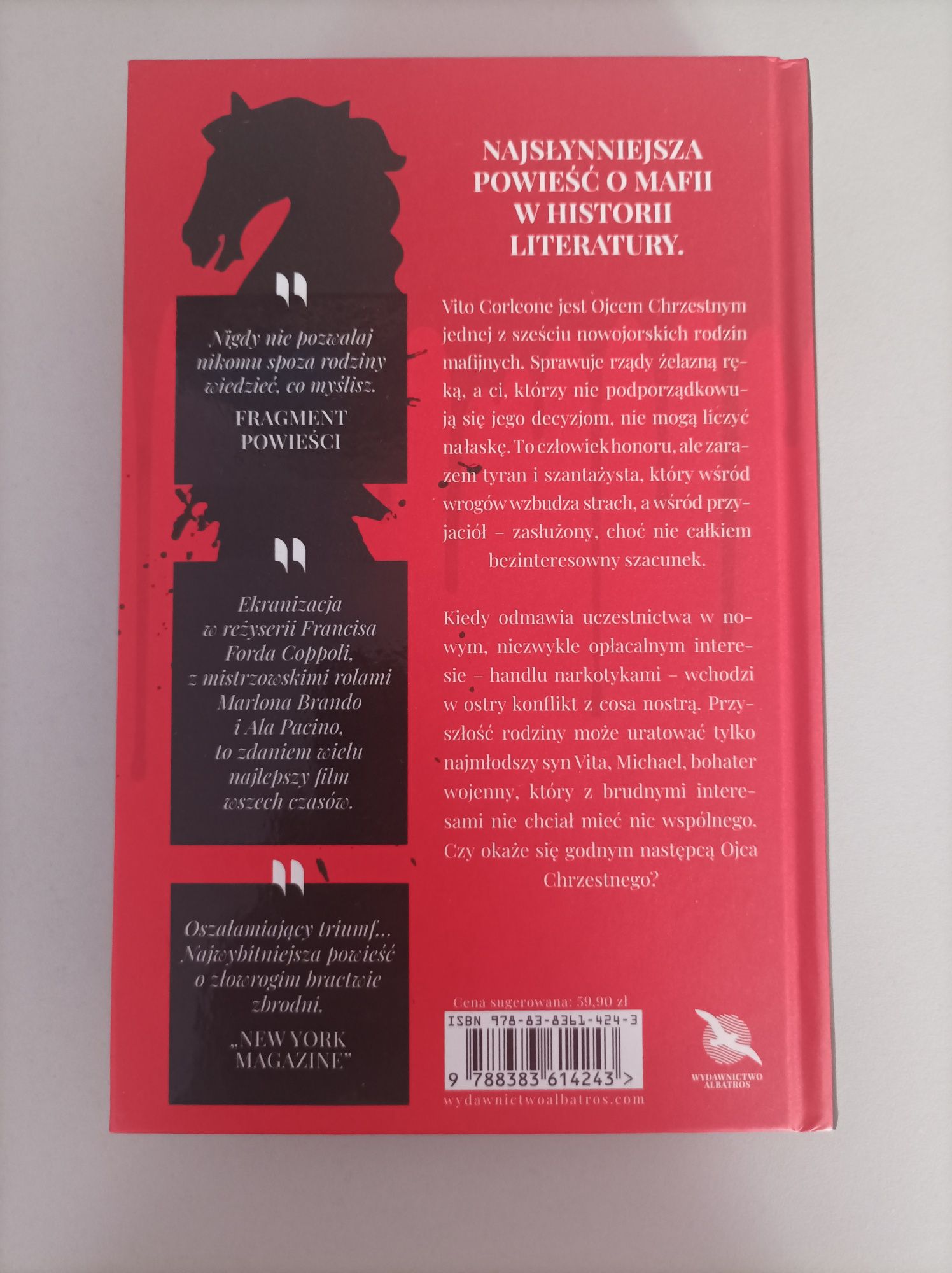 Książka Ojciec Chrzestny - Mario Puzo