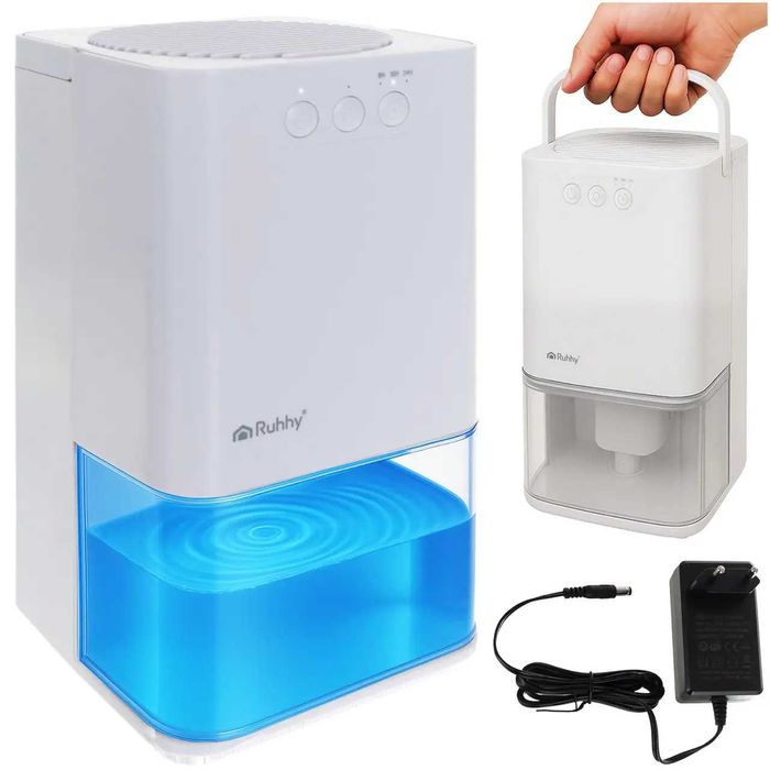 Осушувач повітря RUHHY 1.4 л з LED підсвіткою та таймером | осушитель