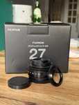 Fujifilm Fujinon XF 27mm f/2.8 R WR como nova