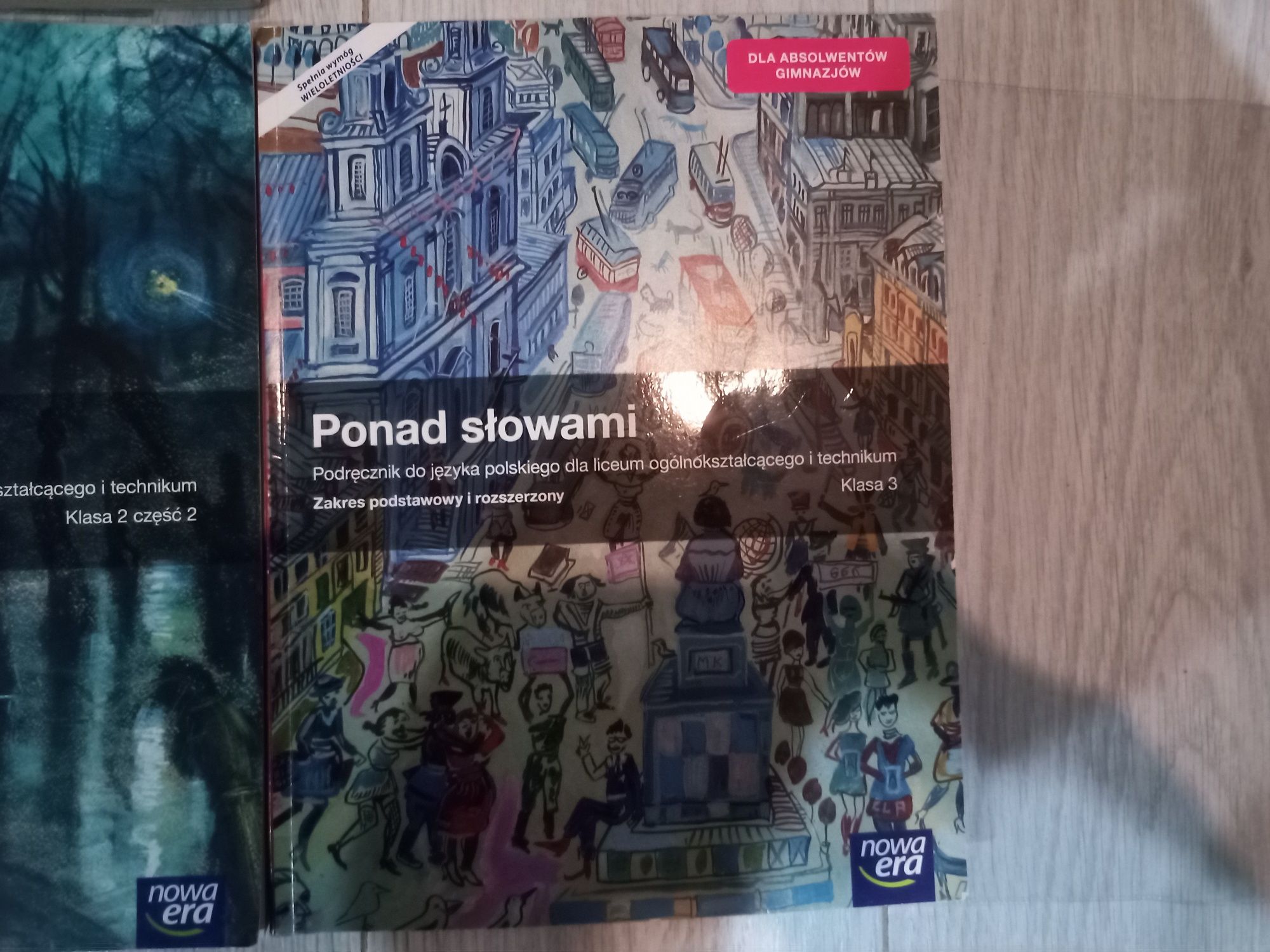 Zestaw 5 podręczników Ponad Słowami Nowa era 2012r.