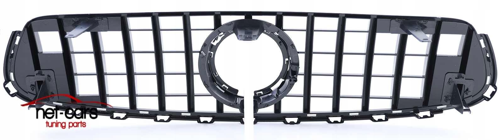 Grill MERCEDES GLC X253 C253 19- Panamericana AMG czarny połysk chrom
