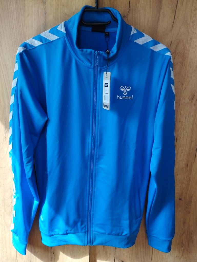 Bluza sportowa rozsuwana Hummel, rozmiar 176, nowa z metką, kieszenie