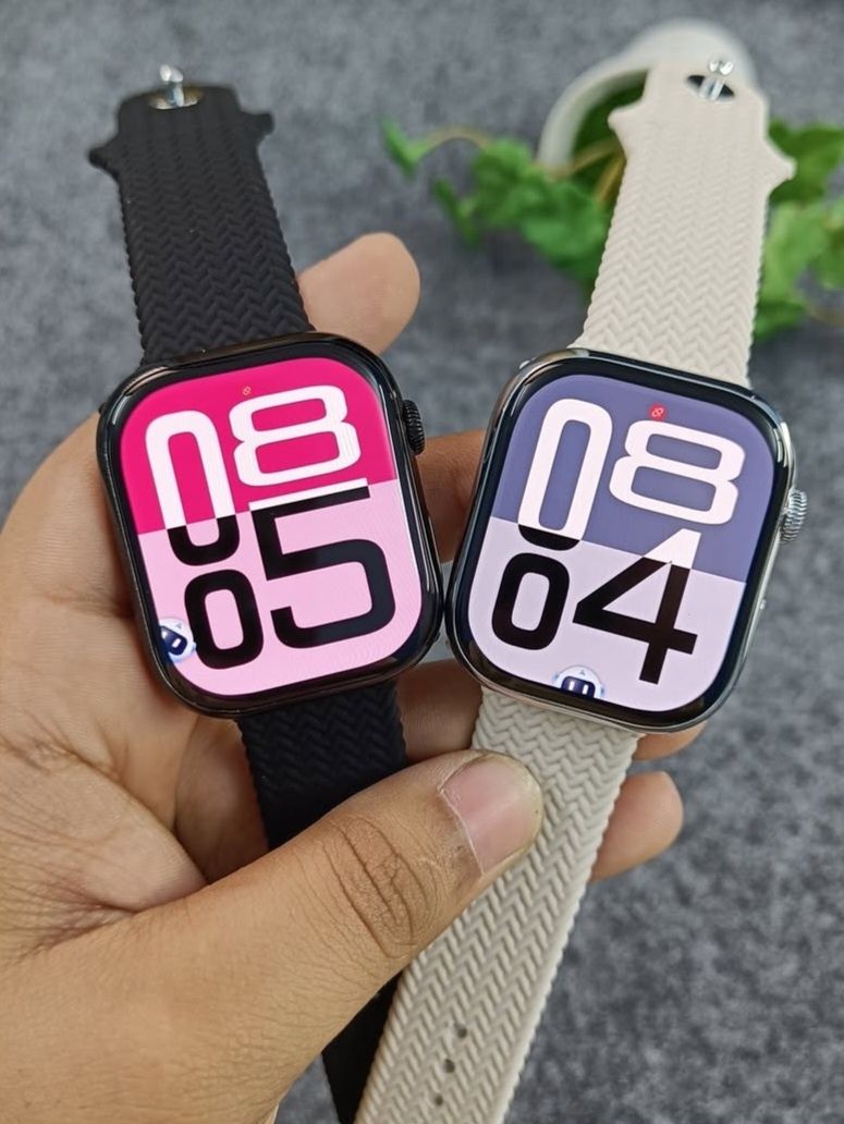 Smartwatch srebrny HK10 Pro Max