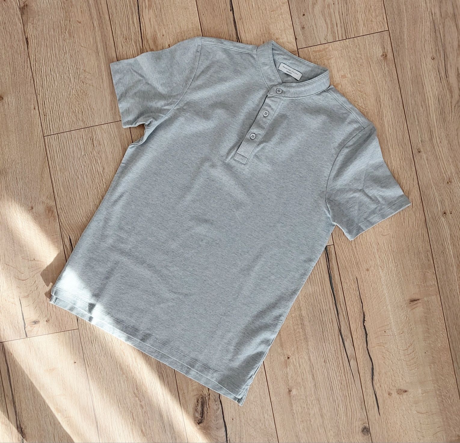 Koszulka polo Polówka męska Selected Homme koszulka ze stójką Jakość