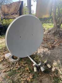 Супутникова антена з тюнером / спутниковая тарелка