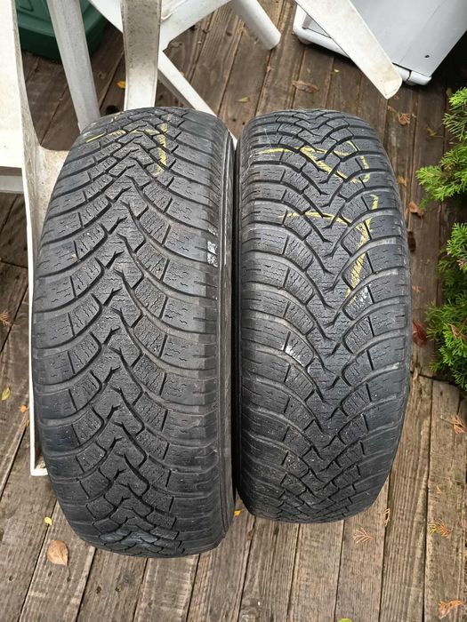 2 szt Zimowe falken 195/65r15  eurowinter hs01