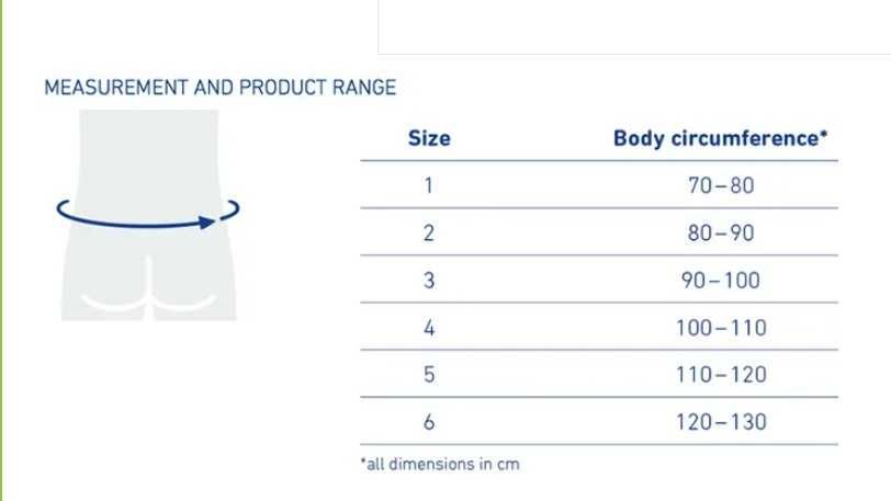 Корсет поясничный, ортез на позвоночник Bauerfeind LumboLoc, размер 5