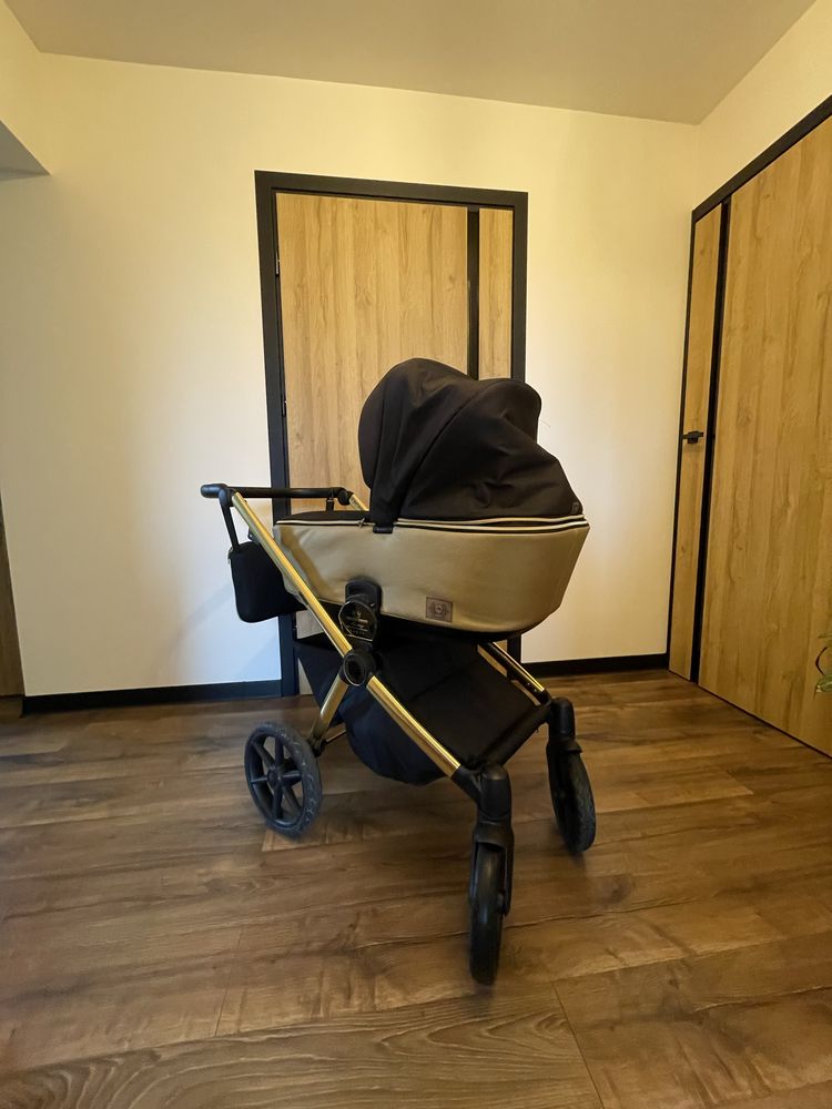 Wózek Adamex Reggio biano gondola