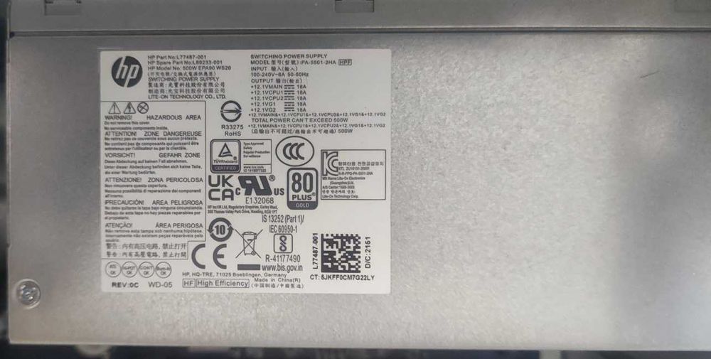 HP Z2 компьютер G5 i7 10700 2.9Ghz 16GB RAM 500GB SSD Windows 11 Pro