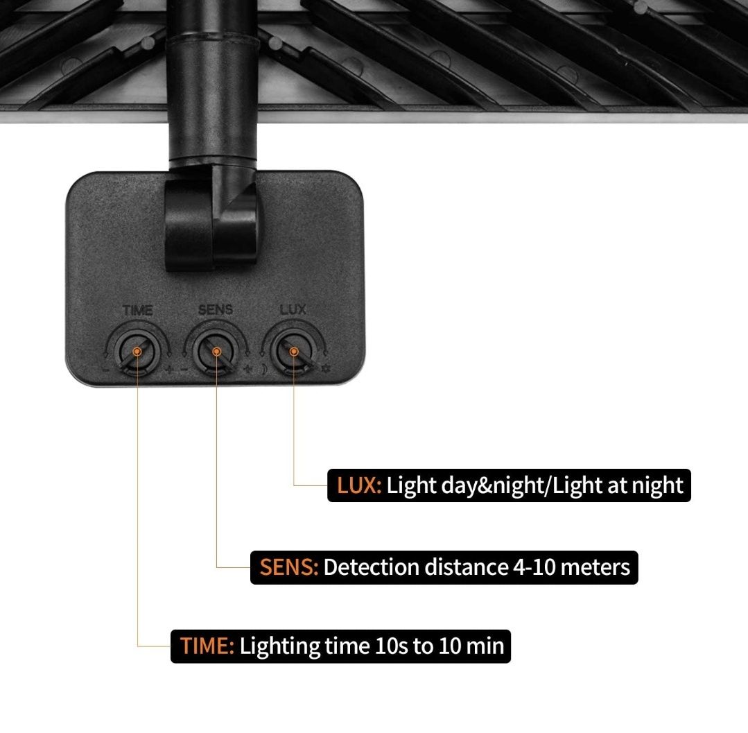 50 W Foco LED com sensor de movimento